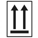 TransportSticker Diese Seite nach oben Rahmen, 74x105mm, paper