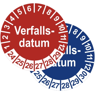 ps01 Prüfplakette Standard Ø 20mm