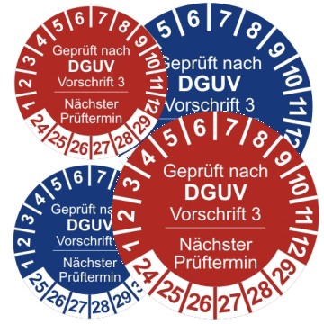 ps01 Prüfplakette Standard Ø 20mm