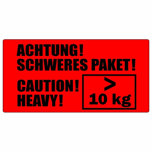 Schweres Paket 10kg inter 50x100mm Schweres Paket 10kg inter 50x100mm